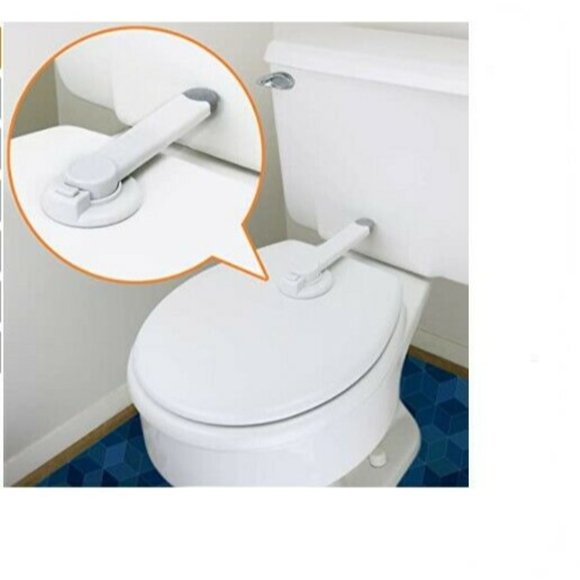 Toilet Lock Child Safety - Ideal Baby Proof Toilet Seat Lock with 3M Adhesive... - Picture 1 of 2